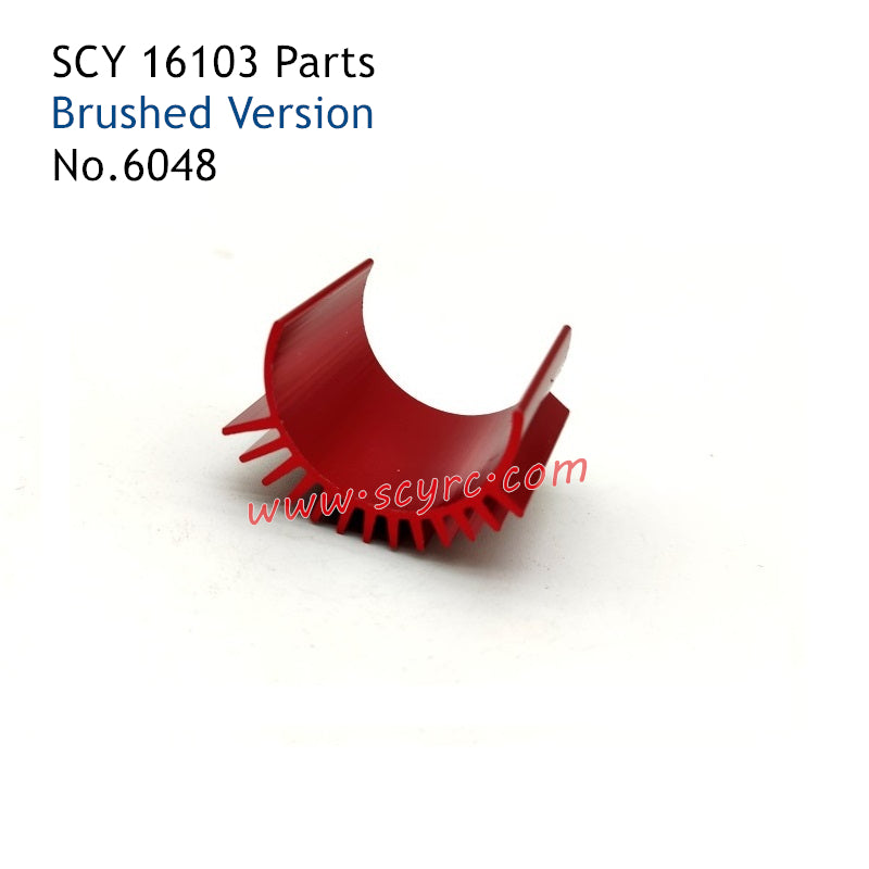 SCY 16103 RC Car Parts Brushed 390 Motor Heatsink 6048