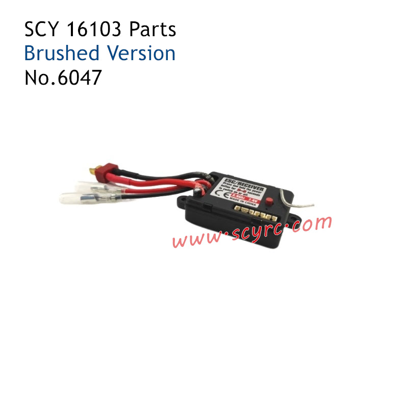 SCY 16103 RC Car Parts Brushed Receiver 6047