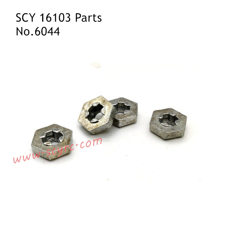 SCY 16103 RC Car Parts Wheel Hex 6044