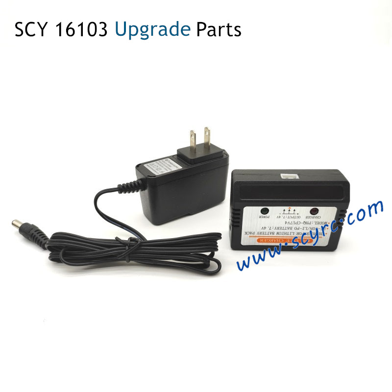 SCY 16103 RC Car Upgrade Parts 7.4V Balance Charger US Plug