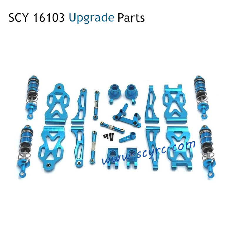 SCY 16103 RC Car Upgrade Parts Metal Kits