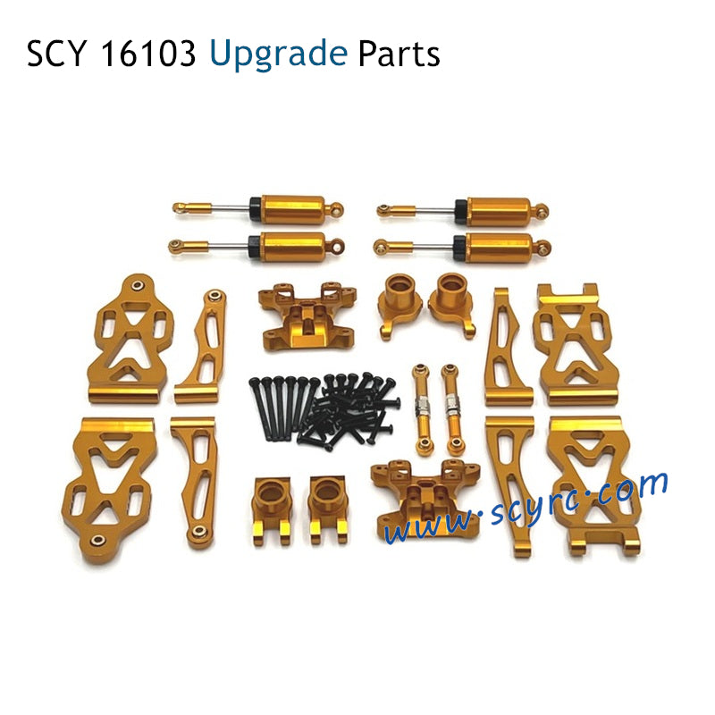 SCY 16103 RC Car Upgrade Parts Metal Kits