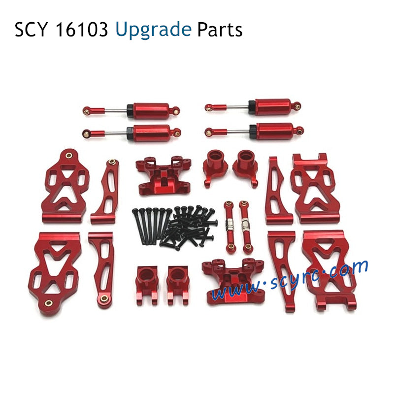 SCY 16103 RC Car Upgrade Parts Metal Kits