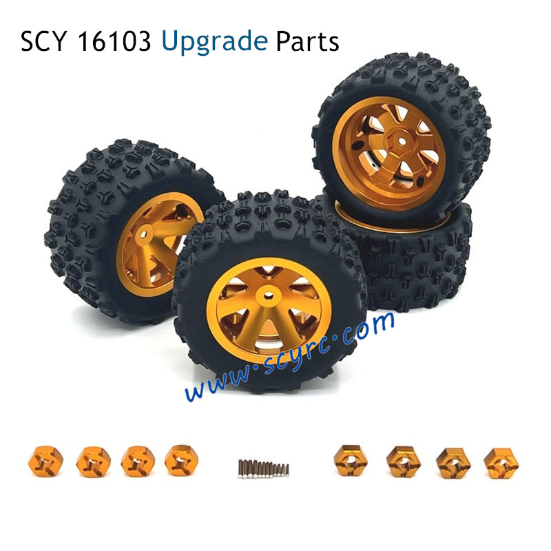SCY 16103 RC Car Upgrade Parts Wheels