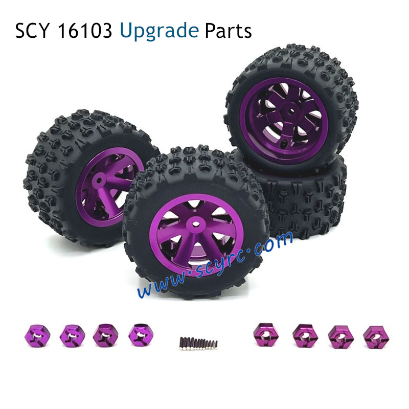 SCY 16103 RC Car Upgrade Parts Wheels