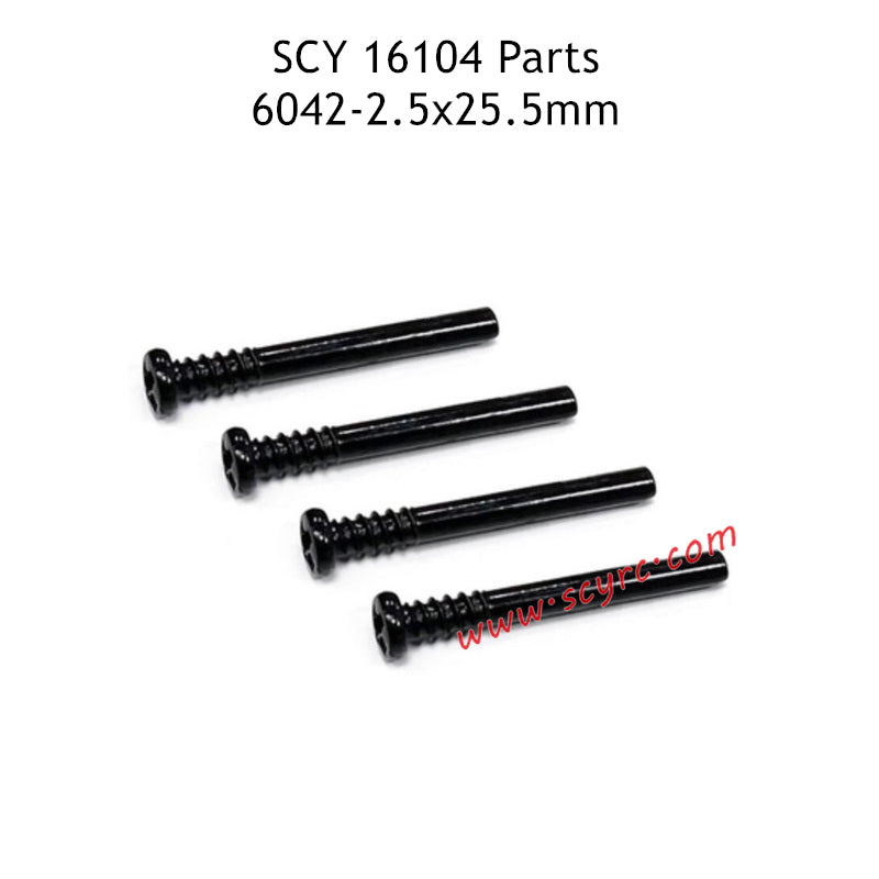 SCY 16104 Parts 2.5X25.5mm Screw 6042