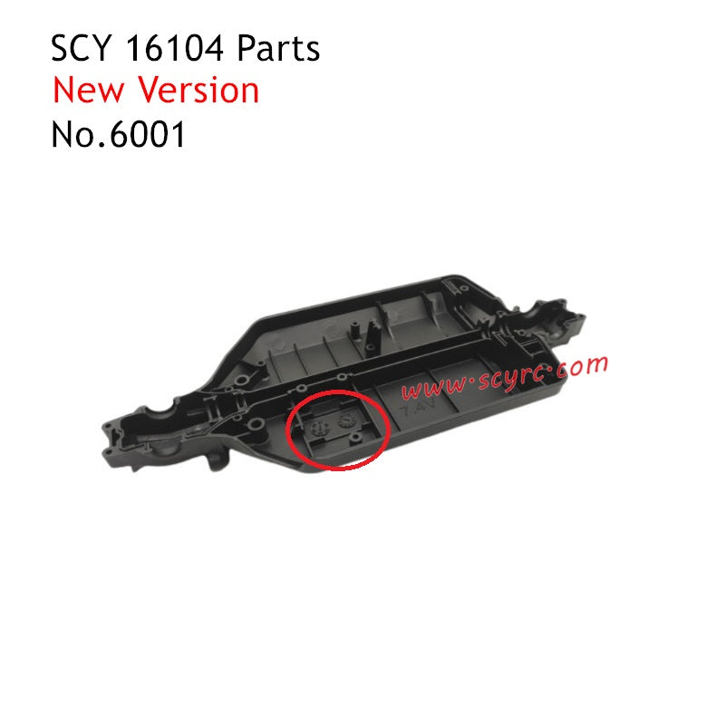 SCY 16104 Parts Chassis 6001