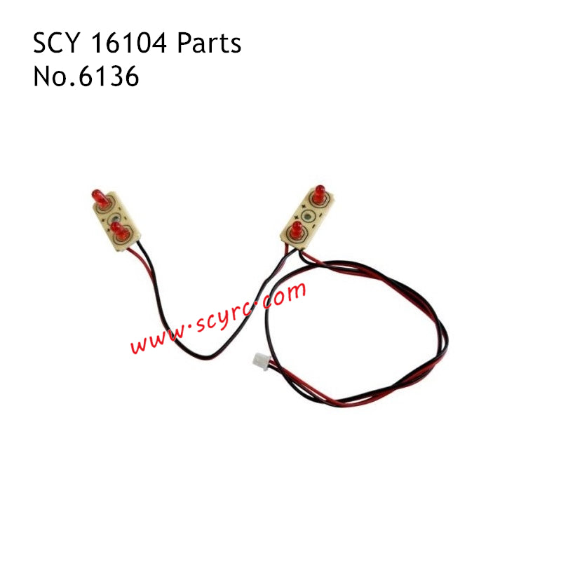 SCY 16104 Parts Rear Light 6136