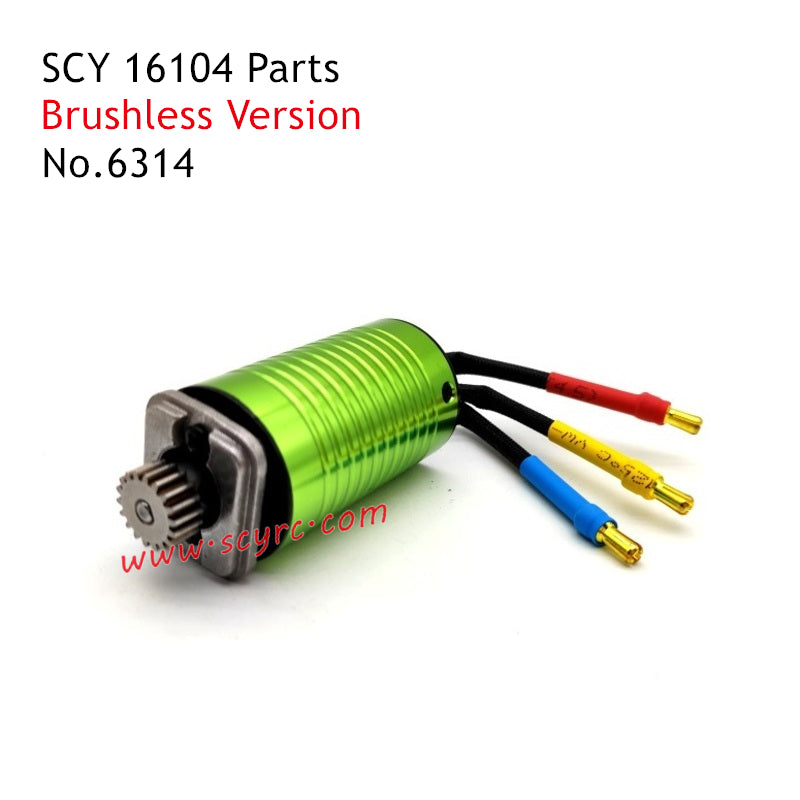 SCY 16104 Pro RC Car Parts Brushless 2840 4000KV Motor 6314