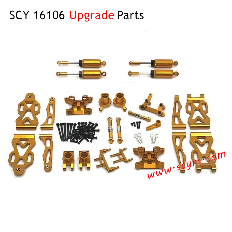 SCY 16104 RC Car Upgrade Parts Metal Accessories