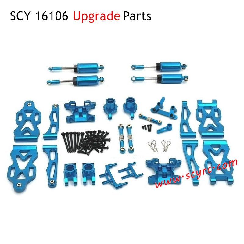 SCY 16104 RC Car Upgrade Parts Metal Accessories