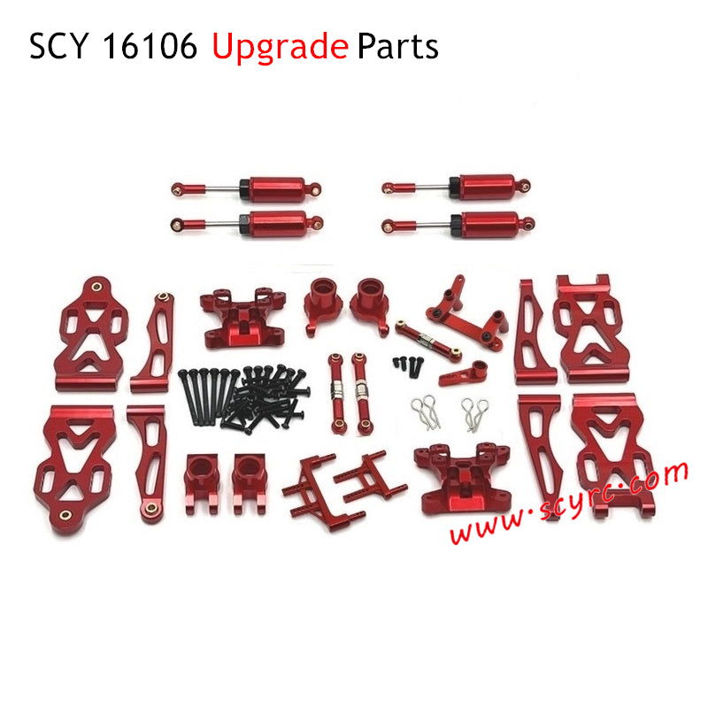SCY 16104 RC Car Upgrade Parts Metal Accessories