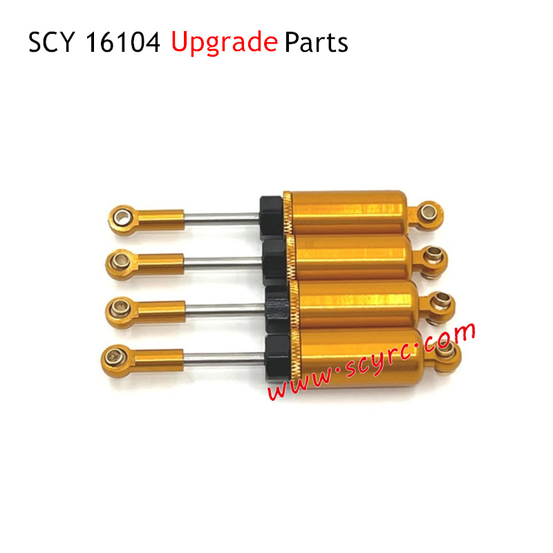 SCY 16104 RC Car Upgrade Parts Metal Oil Shock
