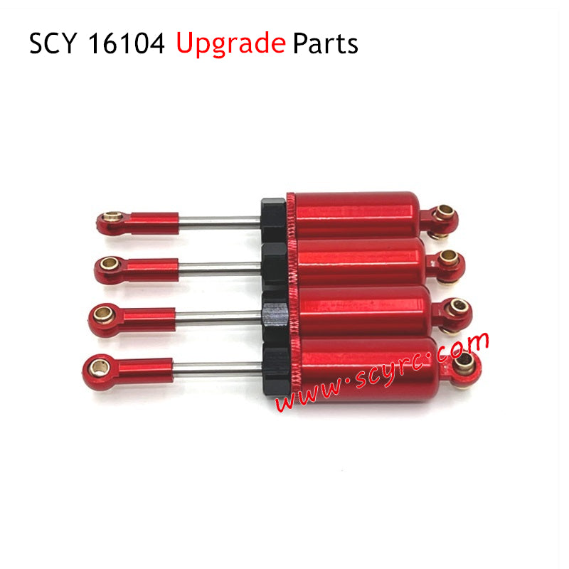 SCY 16104 RC Car Upgrade Parts Metal Oil Shock