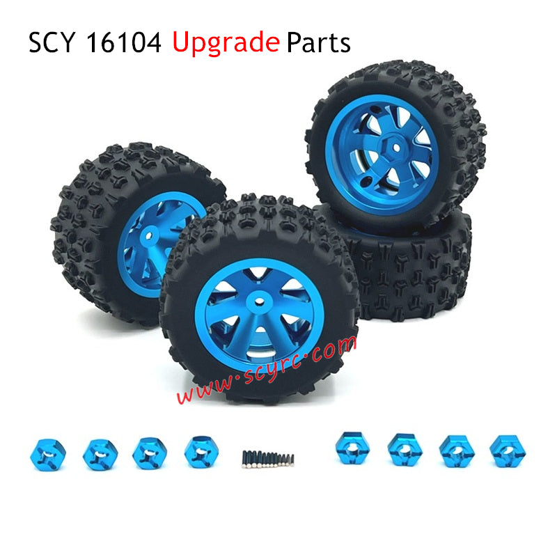 SCY 16104 RC Car Upgrade Parts Wheels