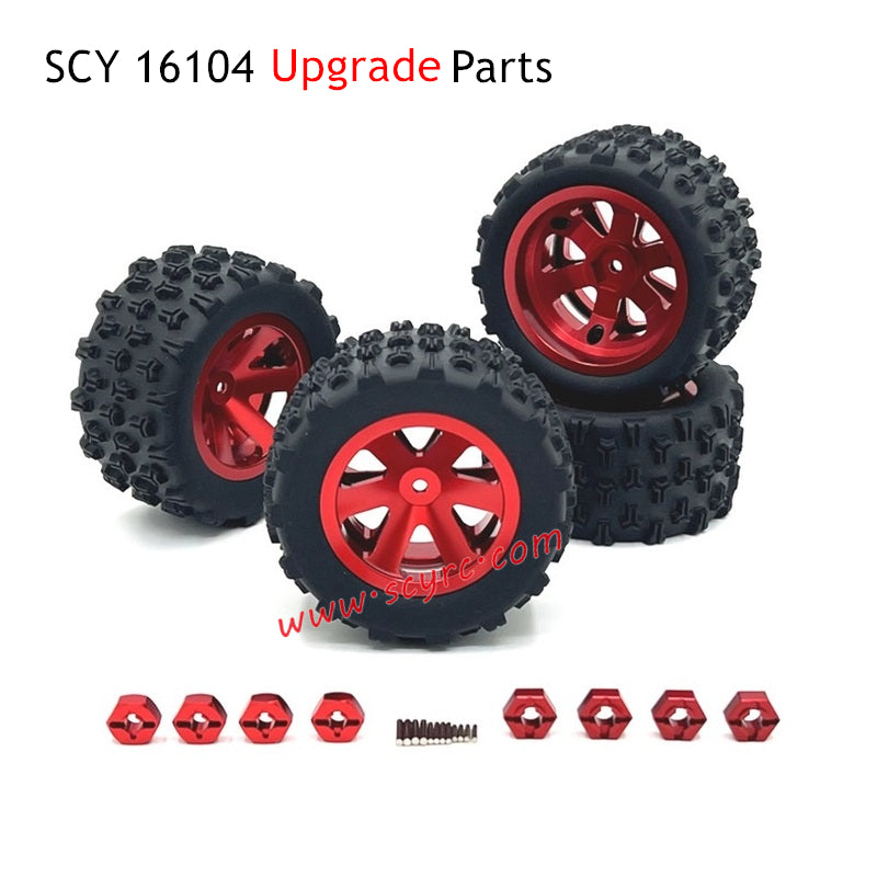 SCY 16104 RC Car Upgrade Parts Wheels