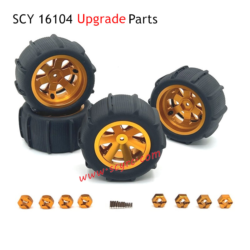 SCY 16104 Upgrade Parts Beach Wheels
