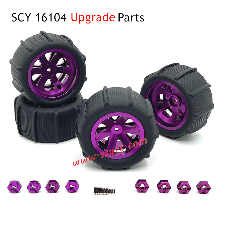 SCY 16104 Upgrade Parts Beach Wheels
