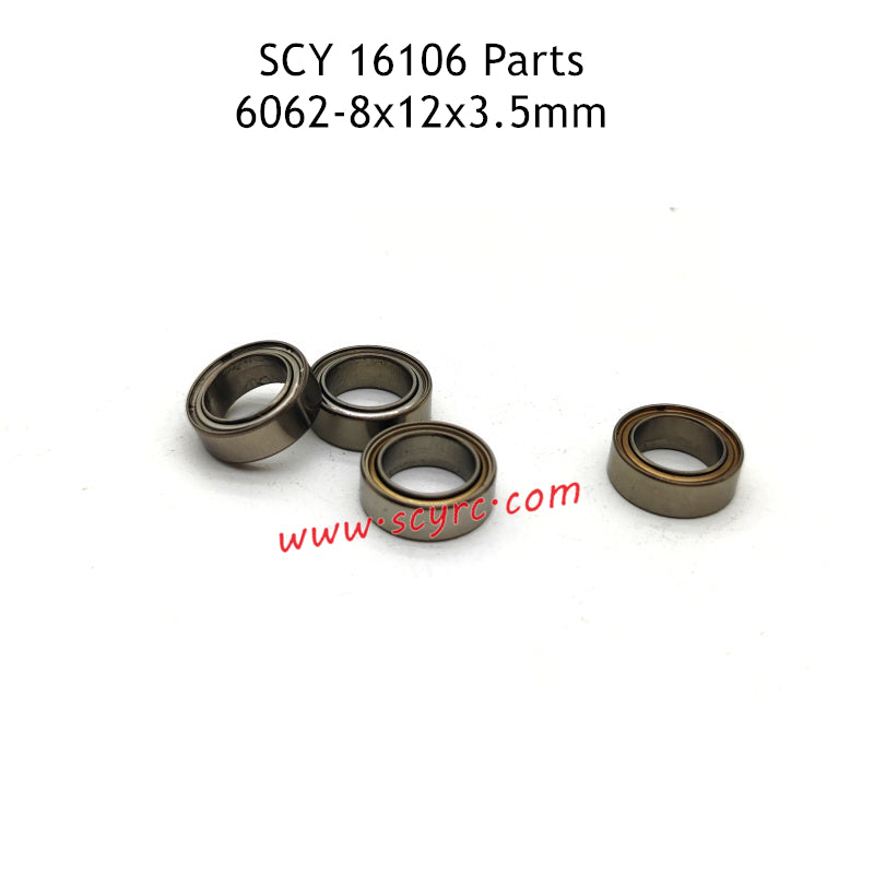 SCY 16106 Parts 8X13X3.5mm Ball Bearing 6062