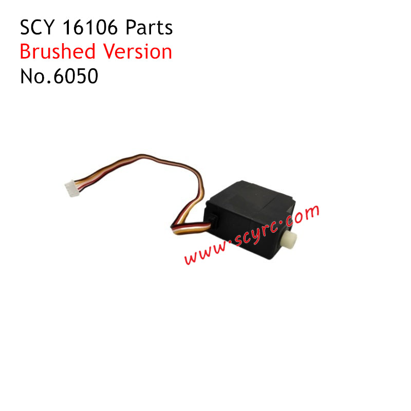 SCY 16106 Parts Brushed 17G 5-Wire Servo 6050