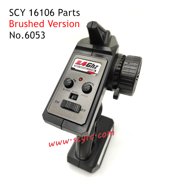 SCY 16106 Parts Brushed Transmitter 6053
