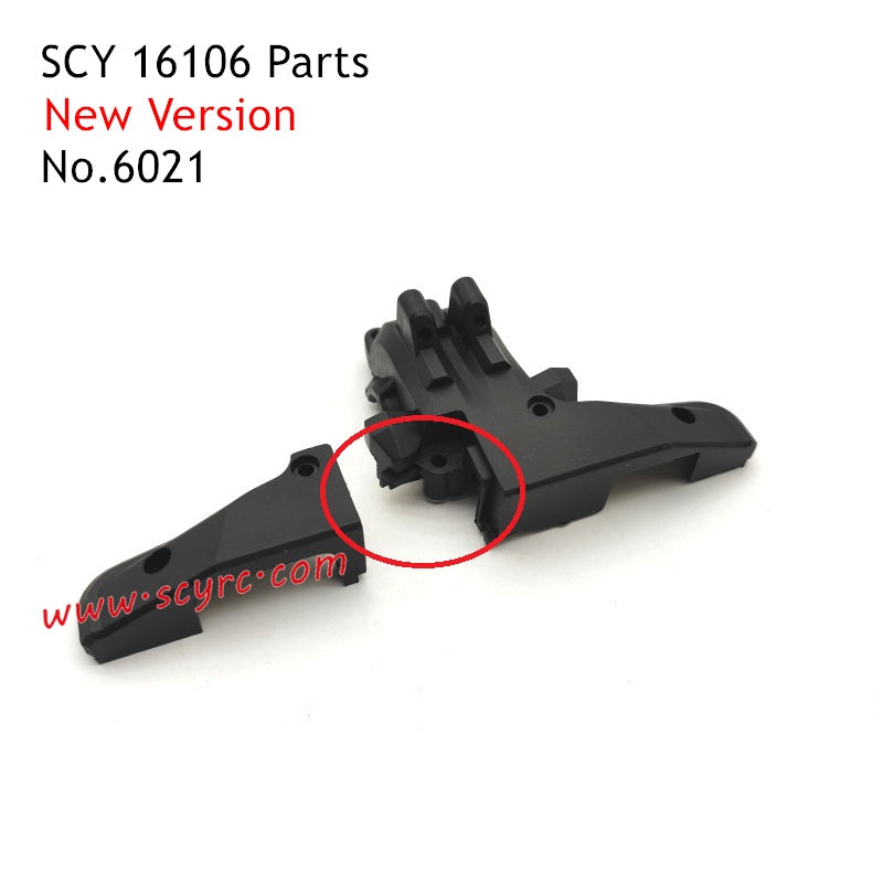 SCY 16106 Parts Rear Gearbox Shell 6021