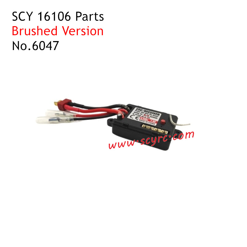 SCY 16106 RC Car Parts Brushed Receiver 6047