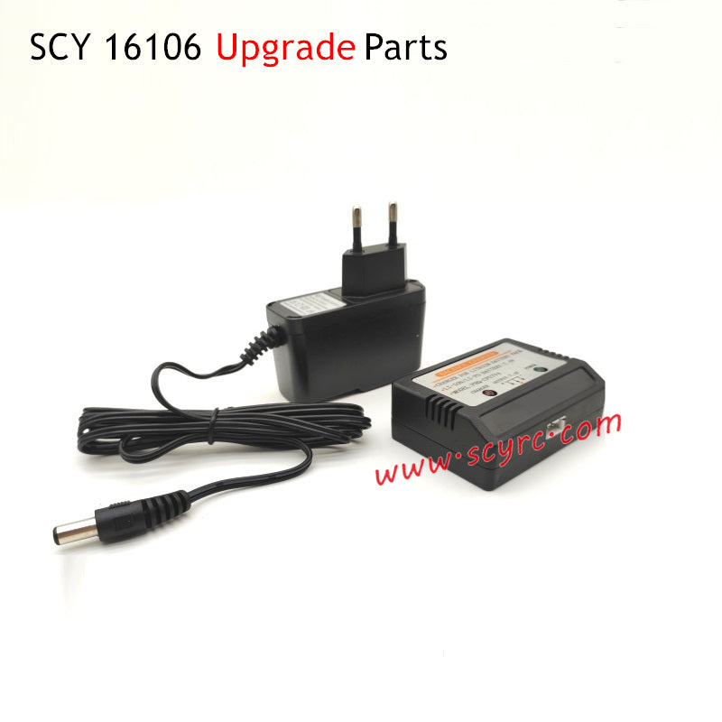 SCY 16106 Upgrade Parts 7.4V Balance Charger EU Plug