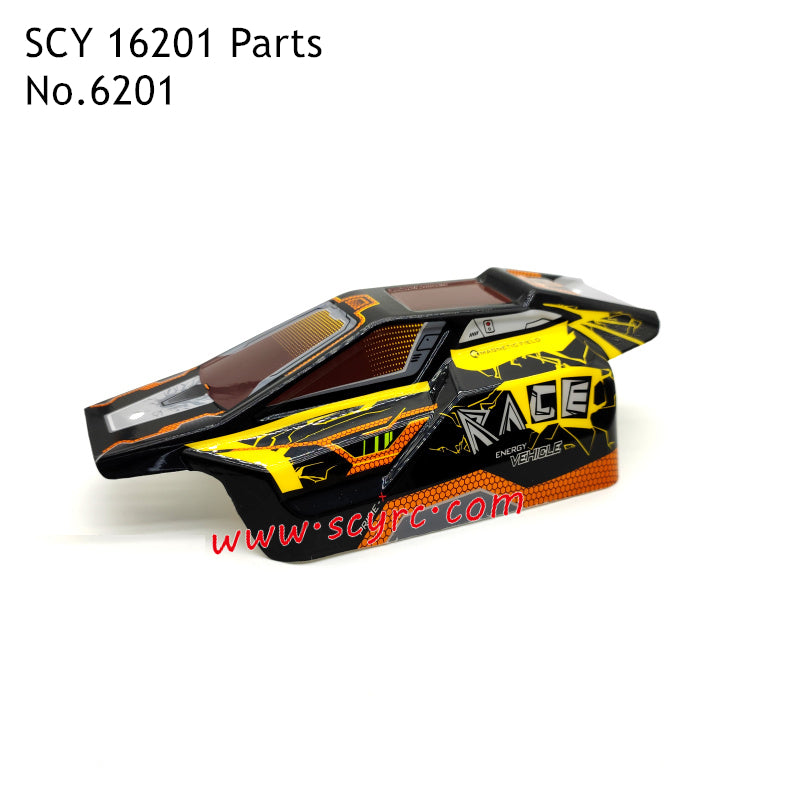 SCY 16201 Parts Body Shell 6201