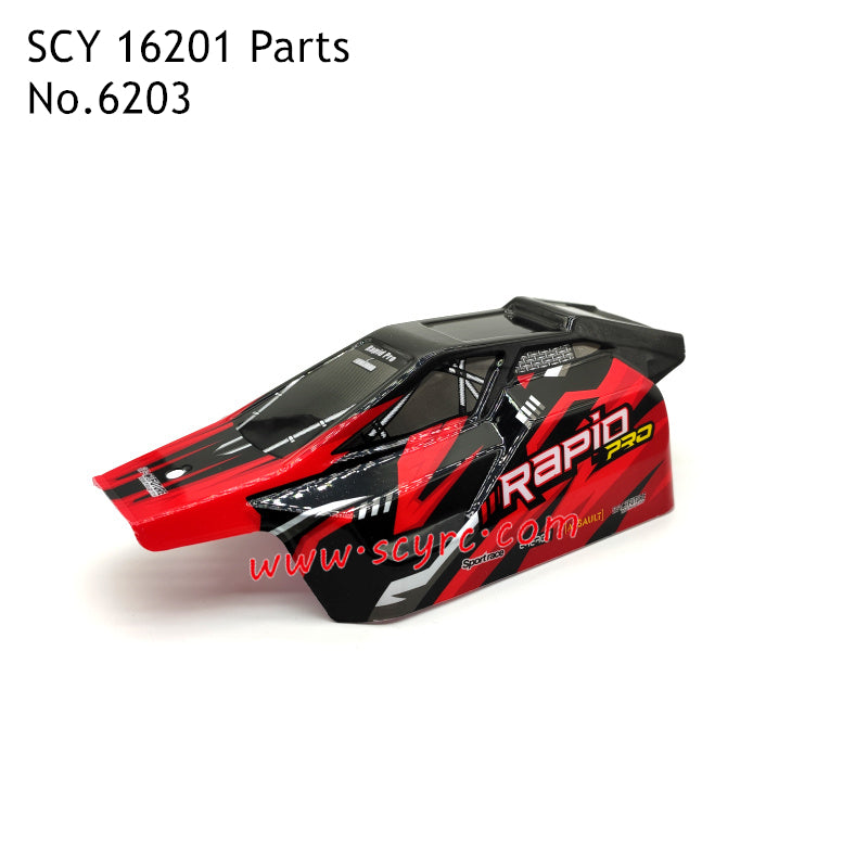 SCY 16201 Parts Body Shell 6203