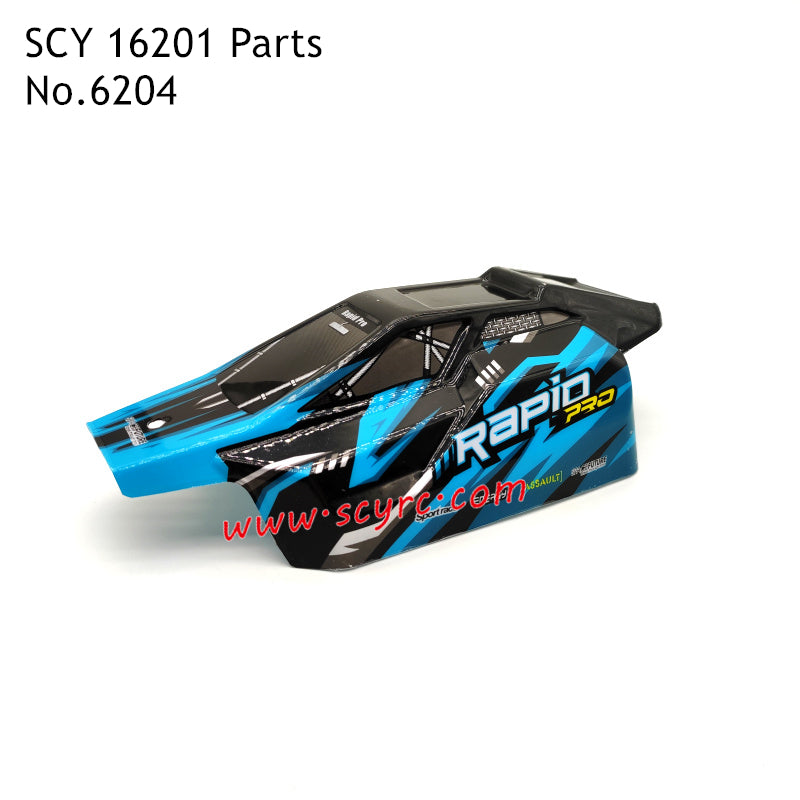 SCY 16201 Parts Body Shell 6204
