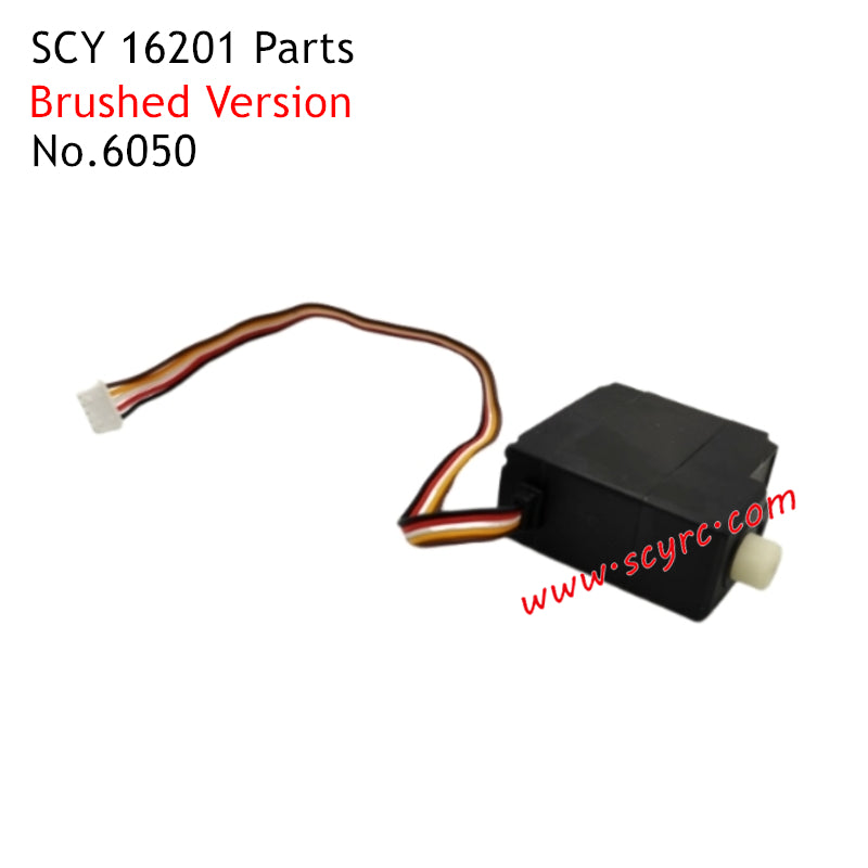 SCY 16201 Parts Brushed Brushed 17G 5-Wire Servo 6050