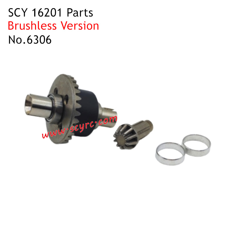 SCY 16201 Pro Parts Brushless Differential 6306