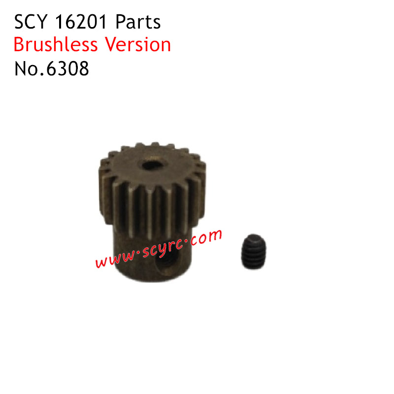 SCY 16201 Pro Parts Brushless Motor Gear 6308