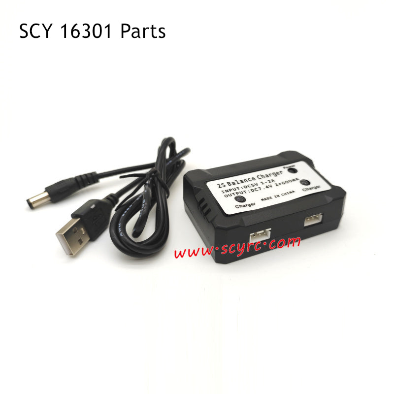 SCY 16301 Parts 7.4V Dual Battery Charger