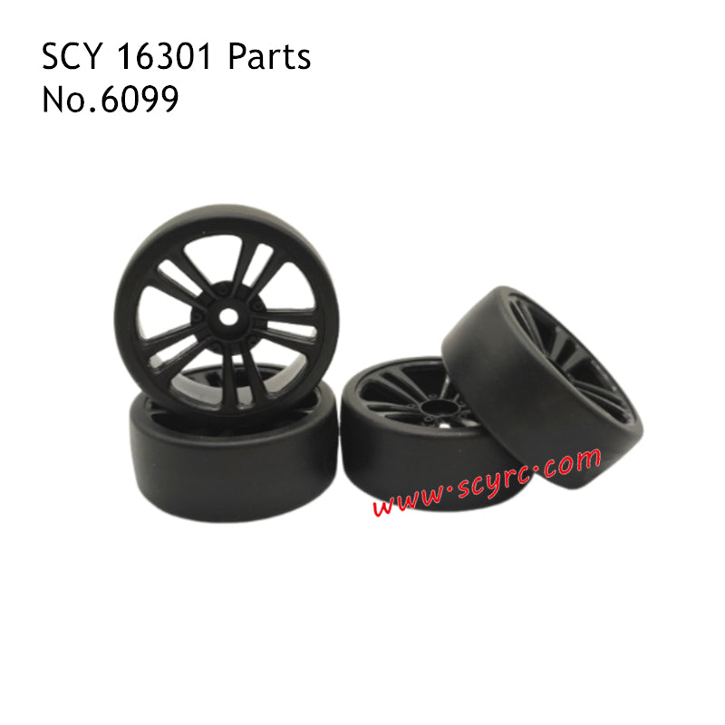 SCY 16301 Parts Drift Tire 6099
