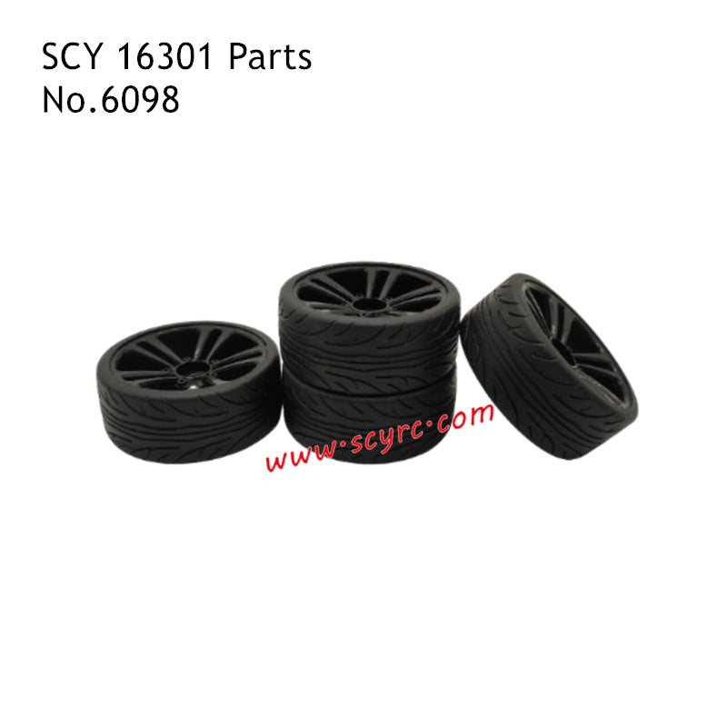 SCY 16301 Parts Flat Running Tire 6098
