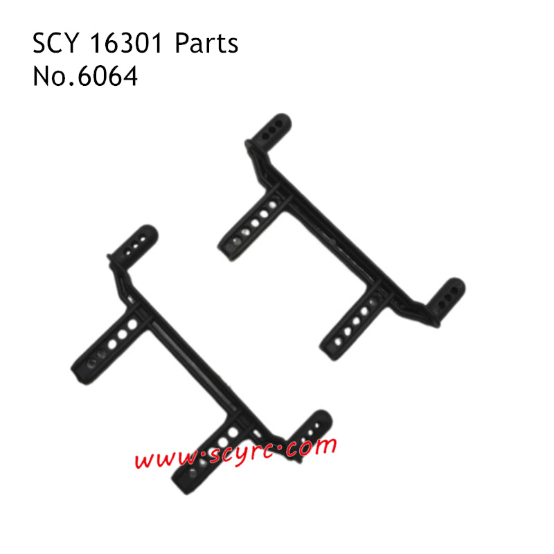 SCY 16301 Parts Front and Rear Body Shell Bracket 6064