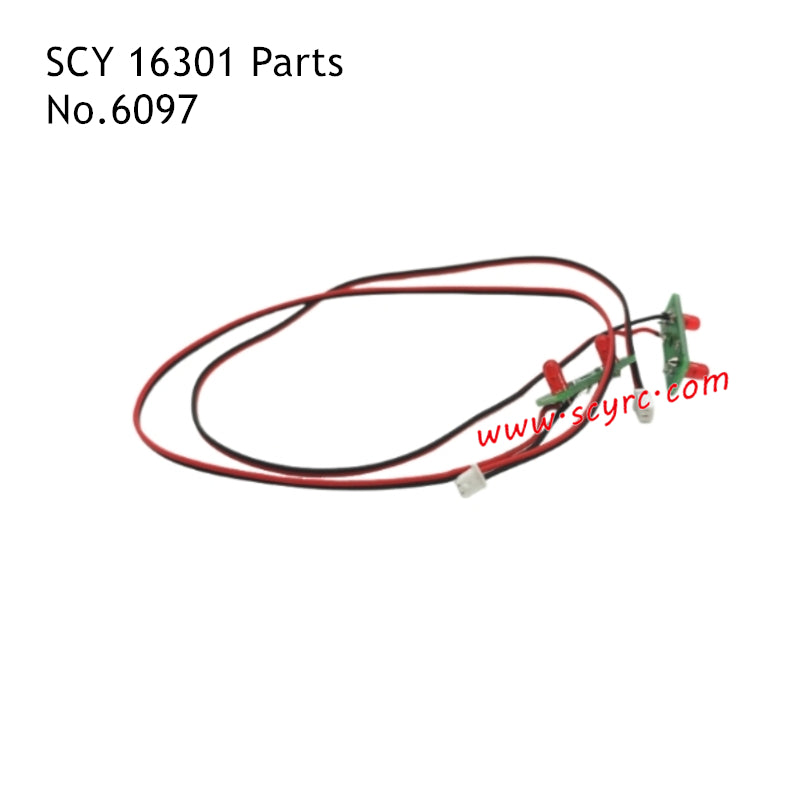 SCY 16301 Parts Tail Light Panel 6097
