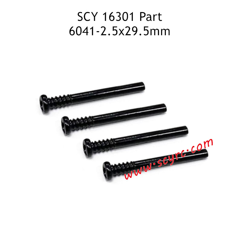 SCY 16301 RC Car Parts 2.5X29.5mm Screw 6041