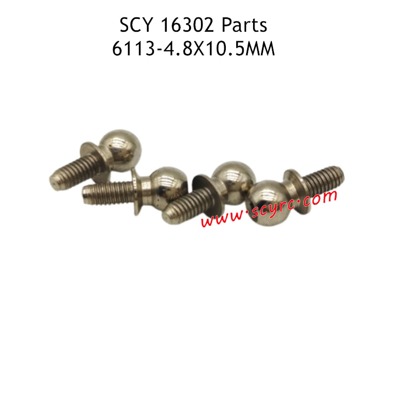 SCY 16302 Parts 4.8X10.5mm Ball Head Screw 6113