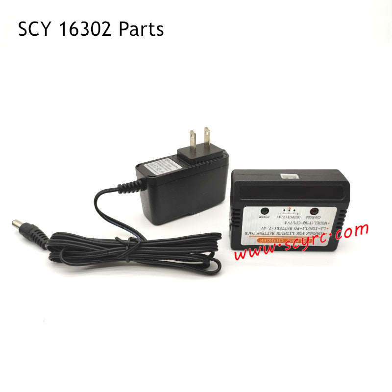 SCY 16302 Parts 7.4V Balance Charger US Plug