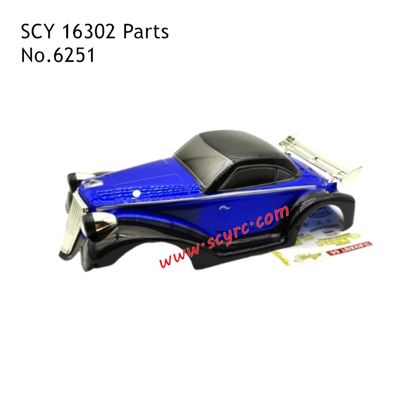 SCY 16302 Parts Body Shell 6251