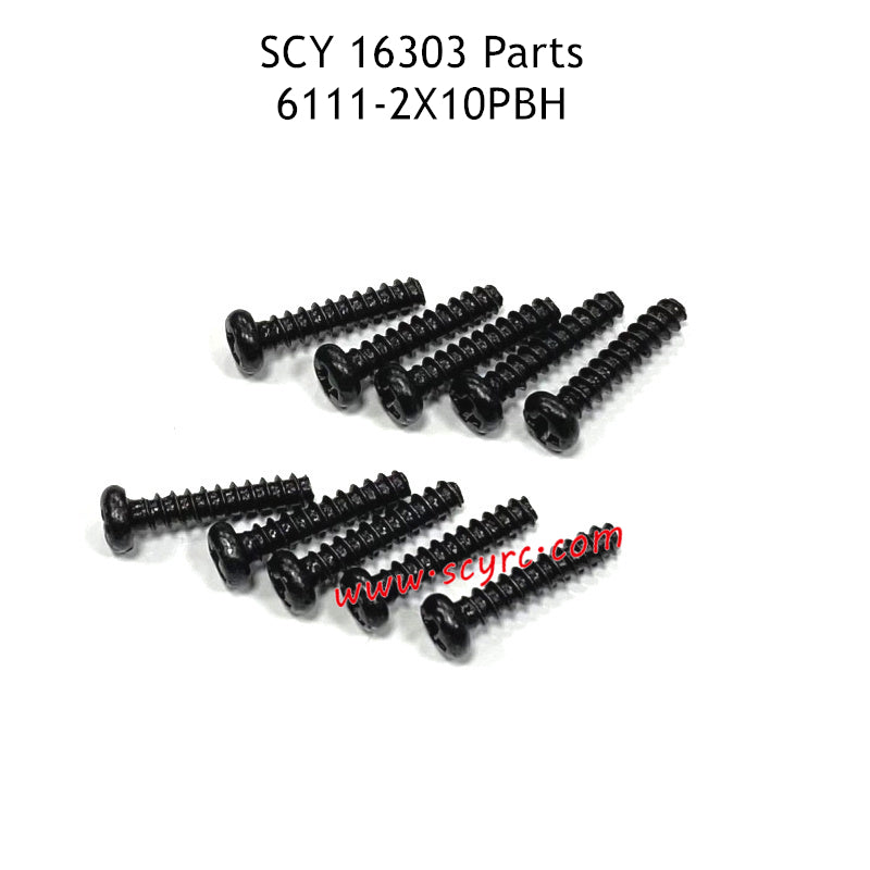 SCY 16303 Parts 2X10PBH Screw 6111