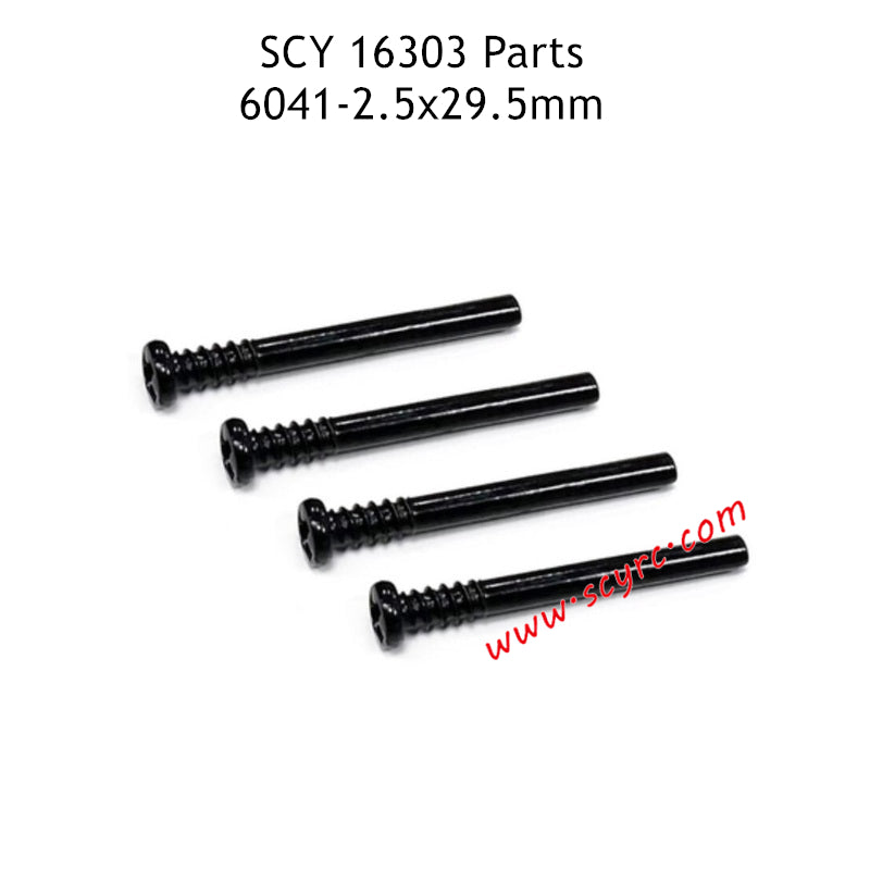 SCY 16303 RC Car Parts 2.5X29.5mm Screw 6041