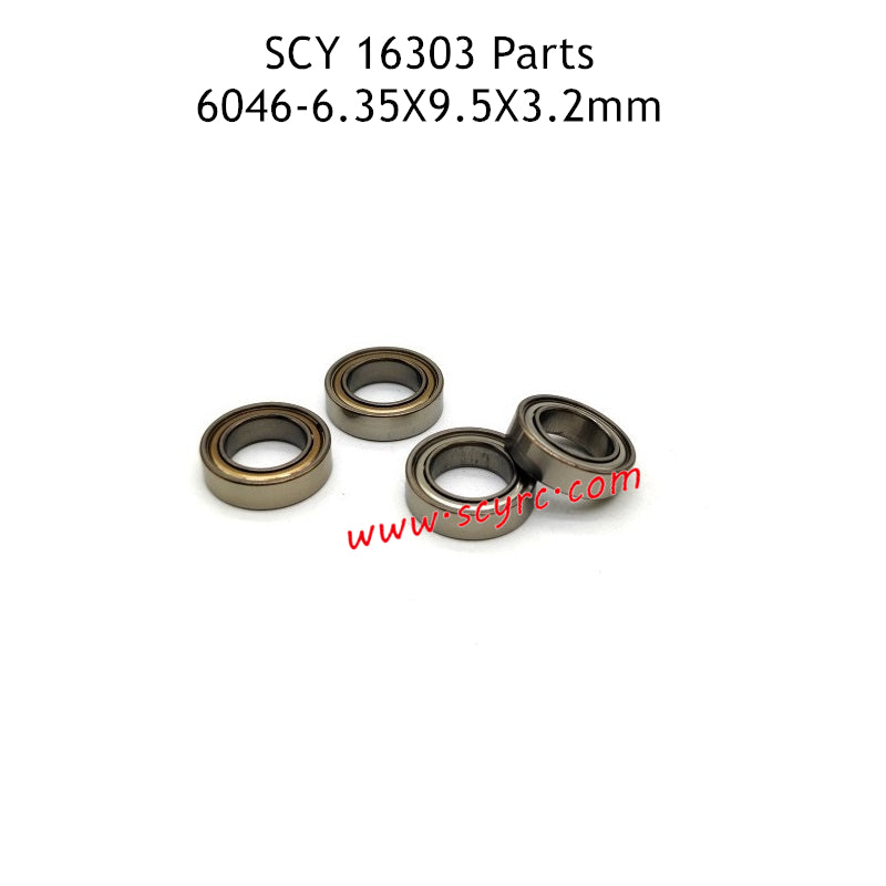 SCY 16303 RC Car Parts 6.35X9.5X3.2mm Ball Bearing 6046