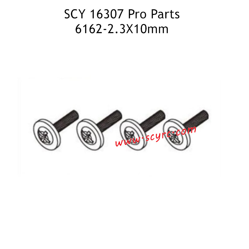 SCY 16307 Pro Parts 2.3X10mm Screw 6162