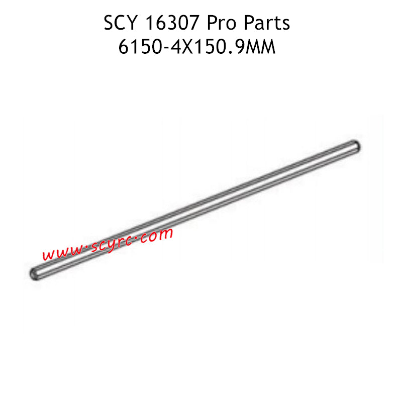 SCY 16307 Pro Parts 4X150.9MM Transmission Hexagonal Shaft 6150