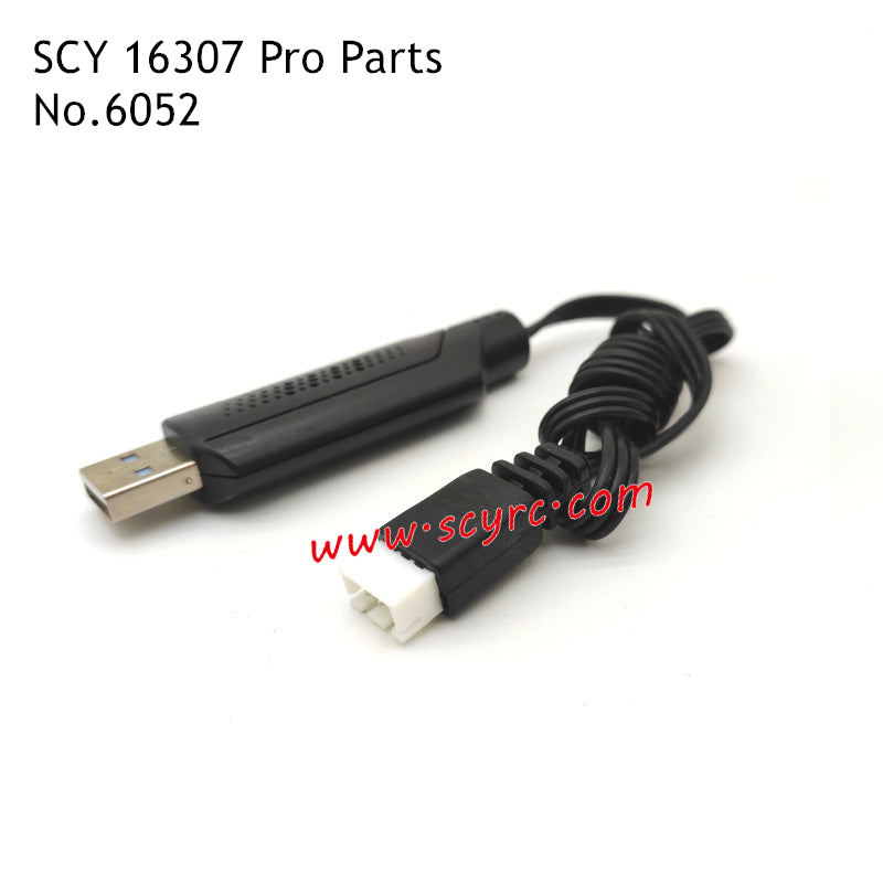 SCY 16307 Pro Parts 7.4V 800mAh USB Charger 6052