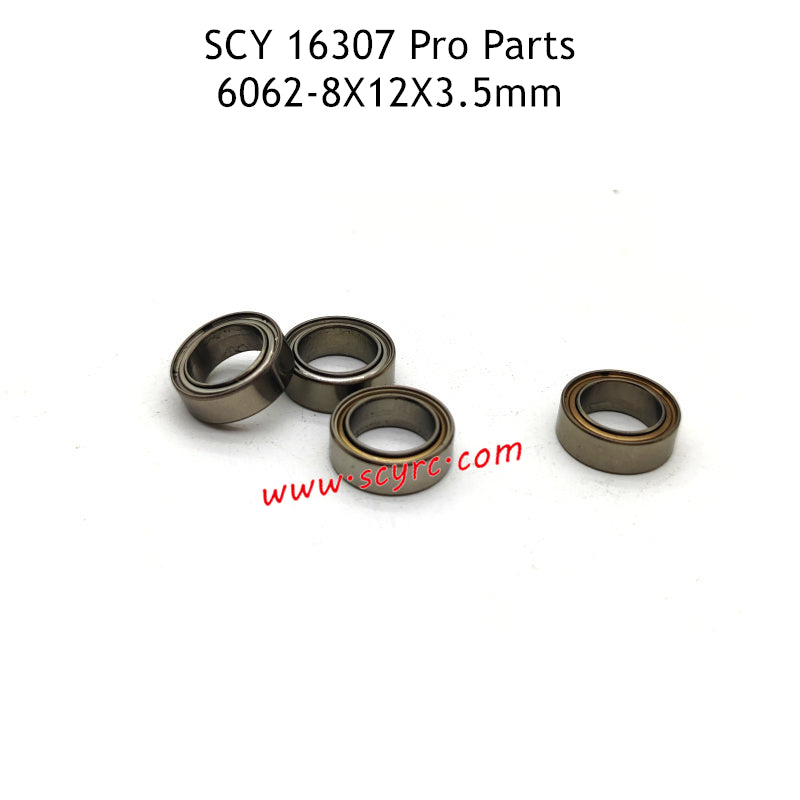 SCY 16307 Pro Parts 8X12X3.5mm Ball Bearing 6062